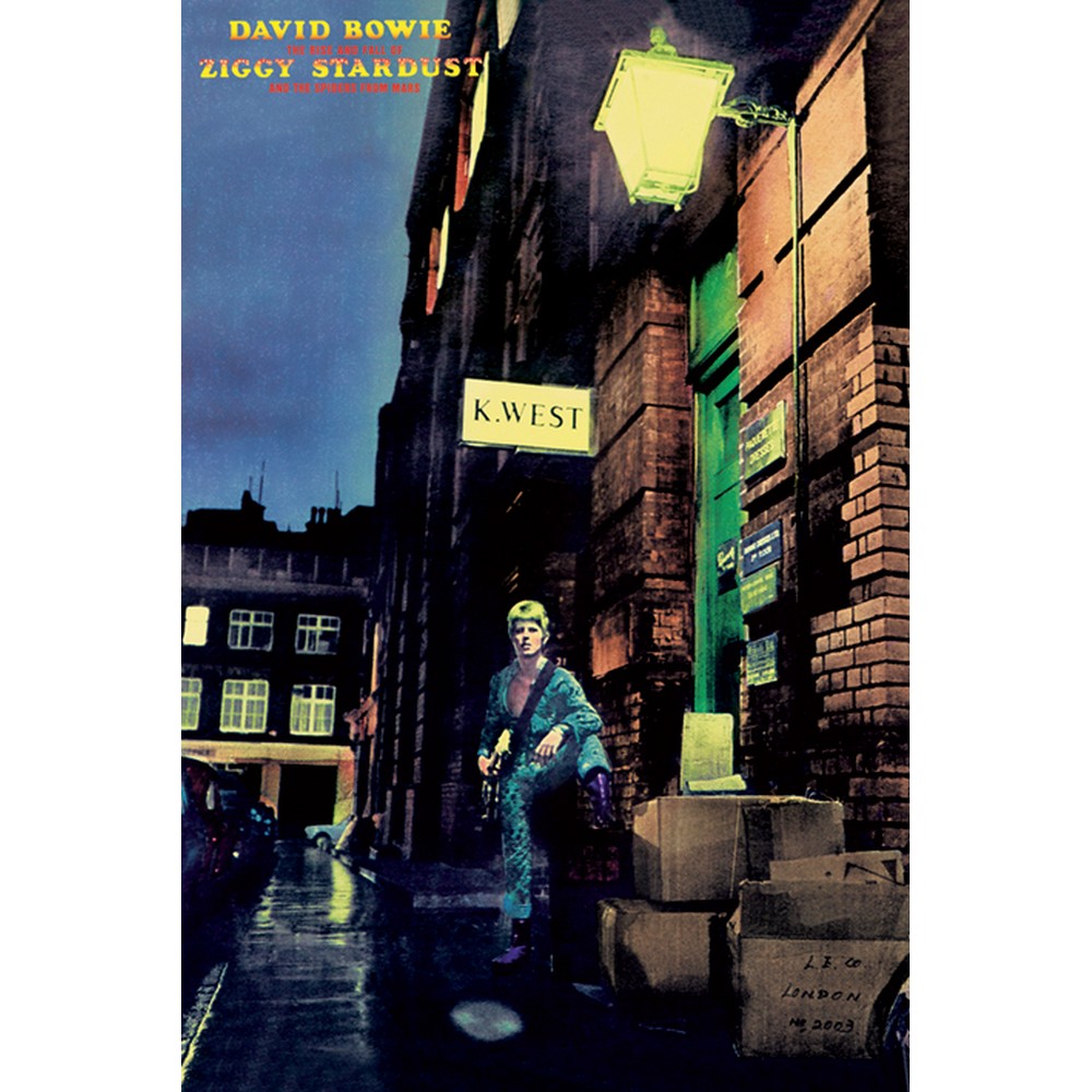 DAVID BOWIE デヴィッドボウイ Ziggy Stardust ポスター 公式 オフィシャル