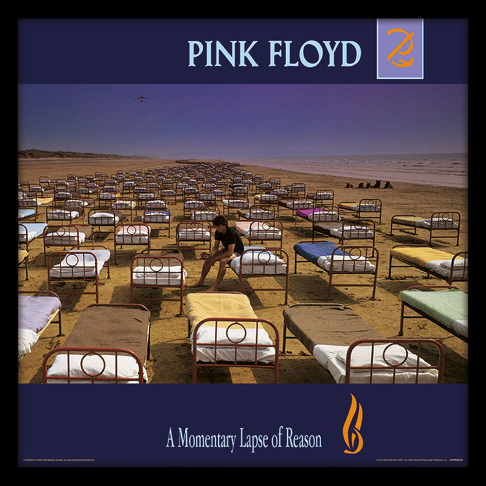 PINK FLOYD ピンクフロイド (「対」 30周年 ) - A Momentary Lapse of Reason(アルバム・シリーズ額) / インテリア額 【公式 / オフィシャル】