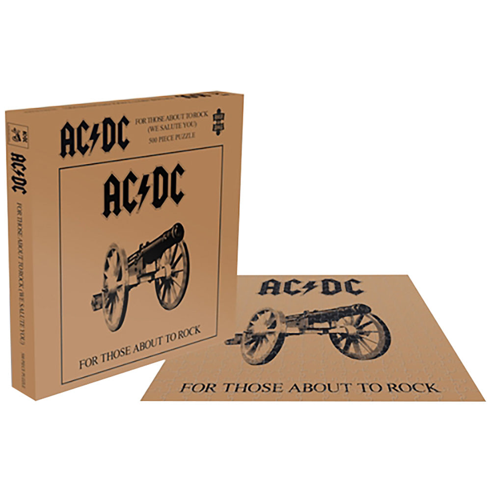 AC/DC エーシーディーシー FOR THOSE ABOUT TO ROCK 500ピース ジグソーパズル 公式 オフィシャル