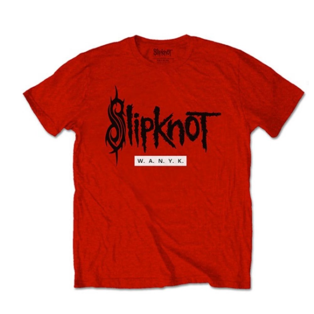 SLIPKNOT スリップノット (デビュー 25周年 ) - WANYK / バックプリントあり / Tシャツ / メンズ 【公式 / オフィシャル】