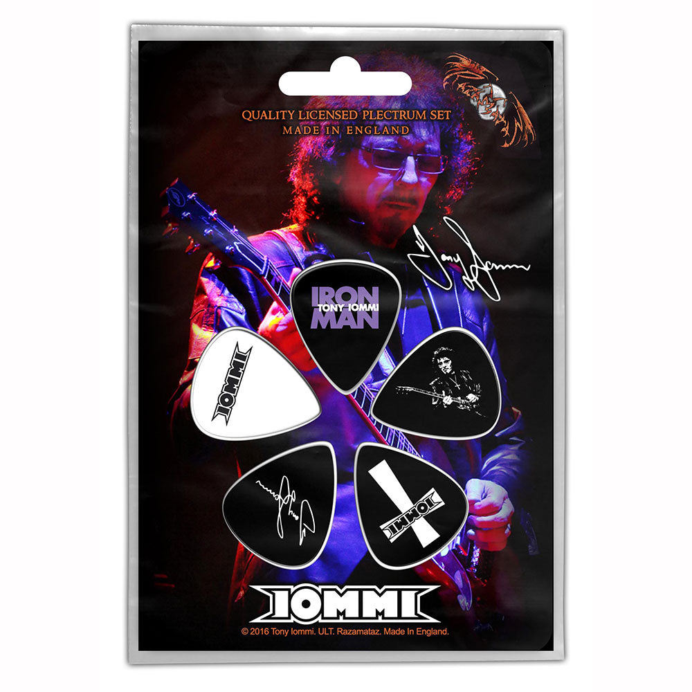 BLACK SABBATH ブラックサバス Tony Iommi ‘Iommi’ Plectrum Pack 公式 オフィシャル