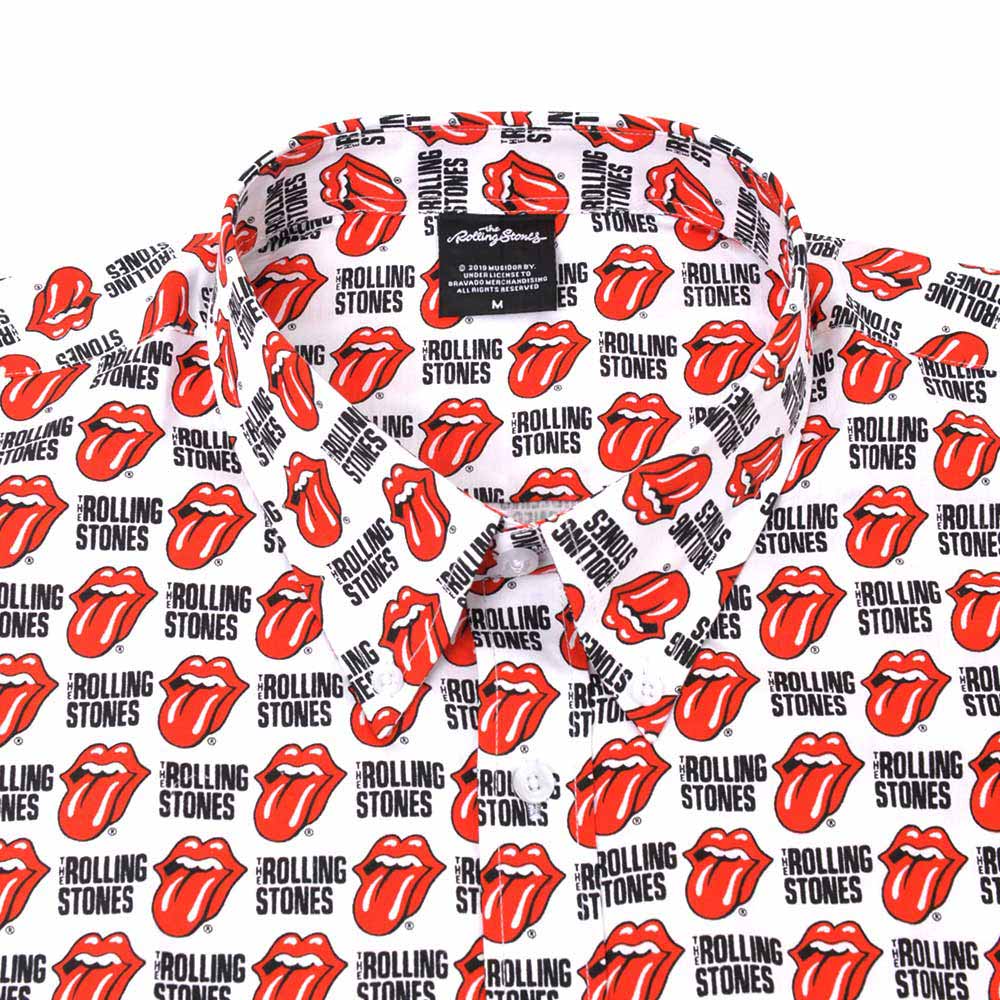 
                  
                    ROLLING STONES ローリングストーンズ (デビュー作 60周年 ) - Tongue and Text / 襟付きシャツ / メンズ 【公式 / オフィシャル】
                  
                