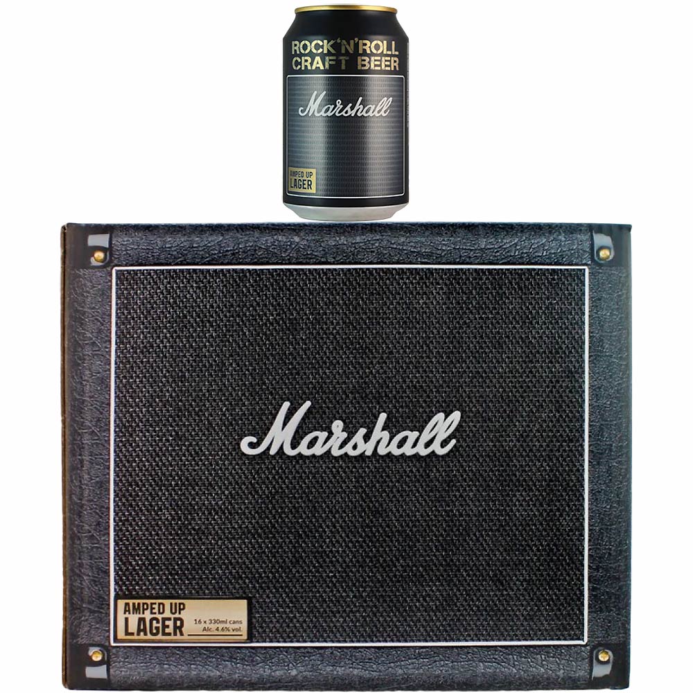 MARSHALL マーシャル - ロックンロールクラフトビール / 16本入りBOX（キャビネット） / ビール