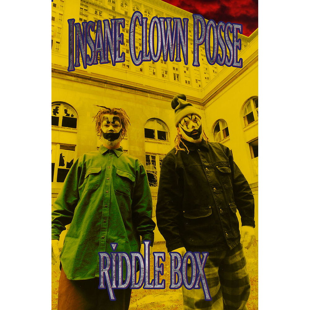 INSANE CLOWN POSSE インセインクラウンポッシー  (結成 35周年 ) - Riddle Box / ポスター 【公式 / オフィシャル】