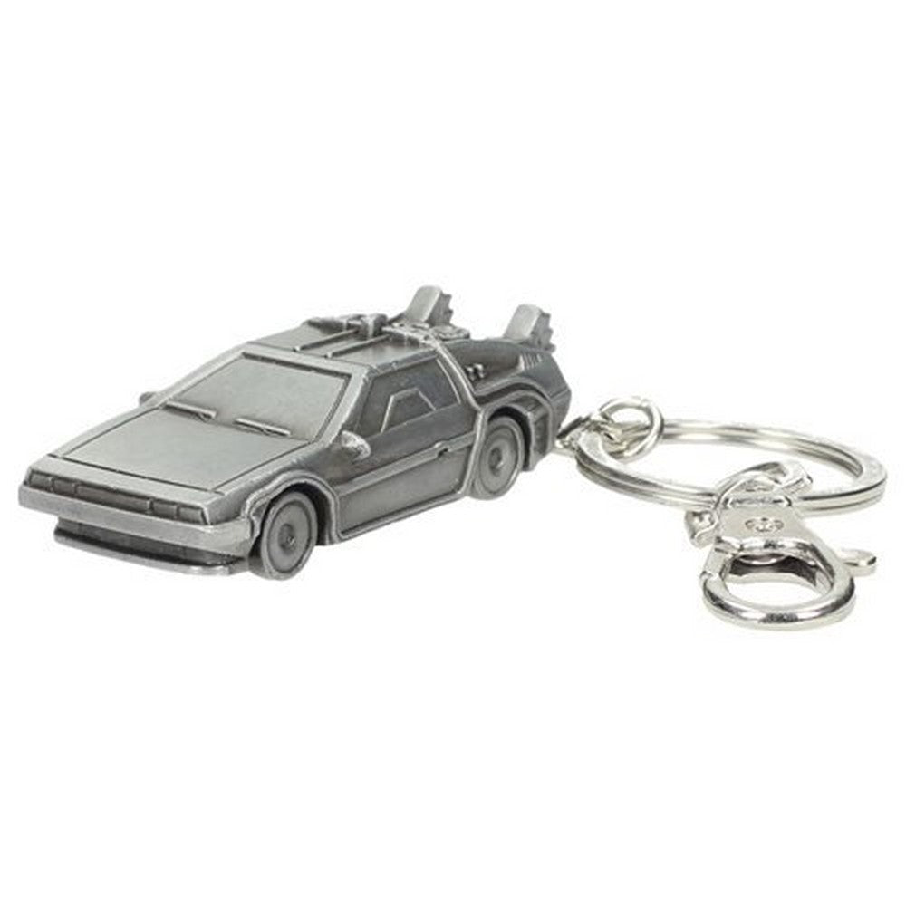 BACK TO THE FUTURE バックトゥザフューチャー (劇場公開40周年 ) - Delorean / キーホルダー 【公式 / オフィシャル】