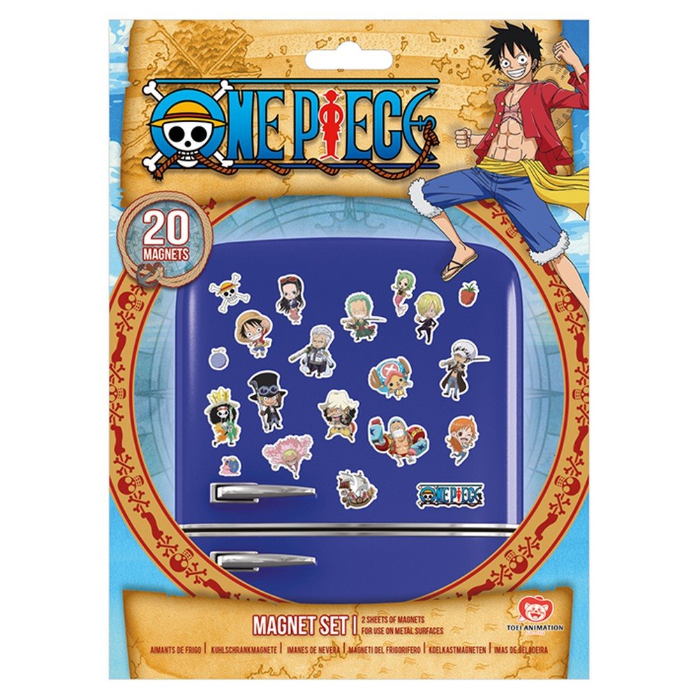 ONE PIECE ワンピース - Chibi20個セット / マグネット 【公式 / オフィシャル】