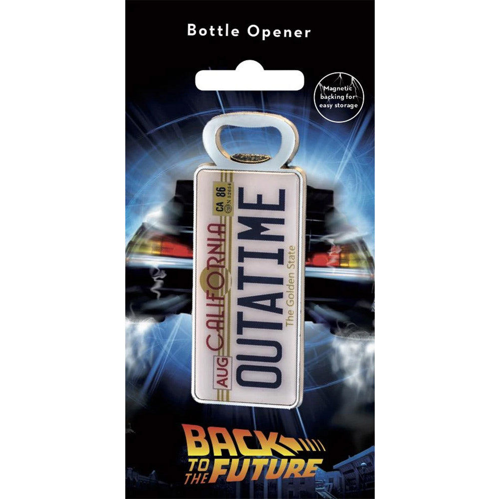 BACK TO THE FUTURE バックトゥザフューチャー (「BTTF2」 35周年 ) Bottle Opener 公式 