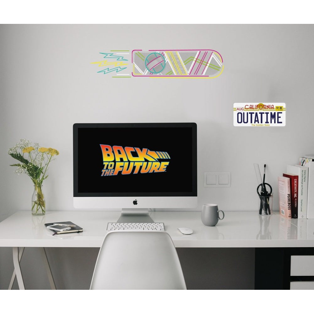 BACK TO THE FUTURE バックトゥザフューチャー (「BTTF2」 35周年 ) Man Cave Decals 公式 