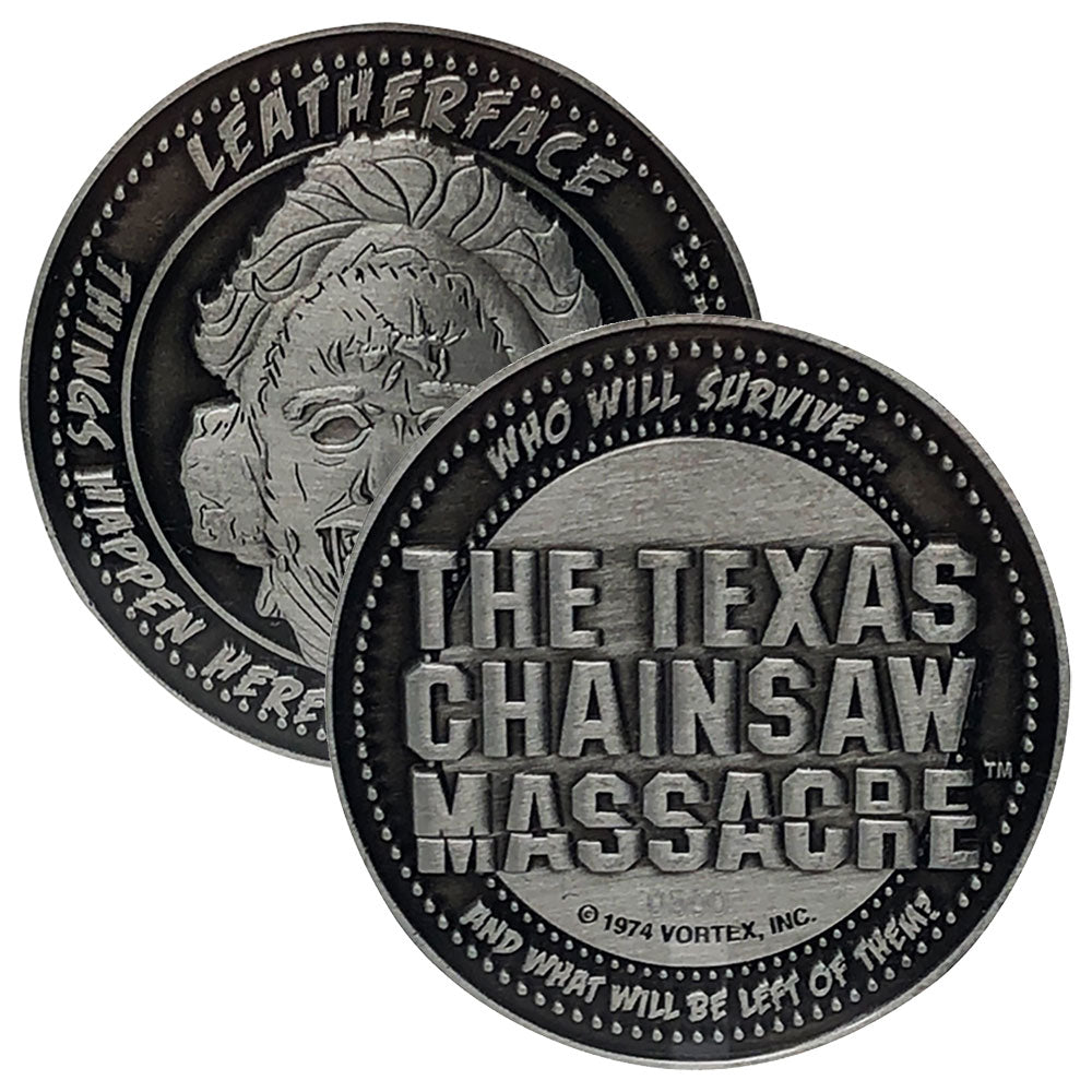 TEXAS CHAINSAW MASSACRE 悪魔のいけにえ - Limited Edition Coin / 世界限定9995枚 / コイン 【公式 / オフィシャル】