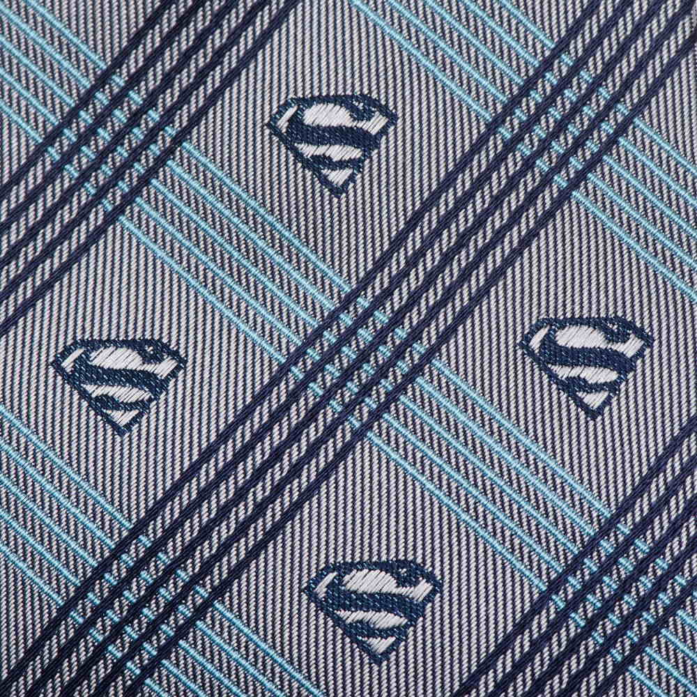 
                  
                    SUPERMAN スーパーマン - Gray Plaid Tie / ネクタイ / メンズ 【公式 / オフィシャル】
                  
                