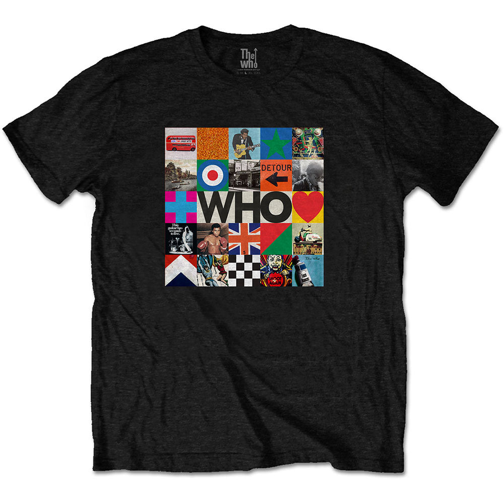 THE WHO ザ・フー (結成 60周年 ) - 5x5 Blocks / Tシャツ / メンズ 【公式 / オフィシャル】