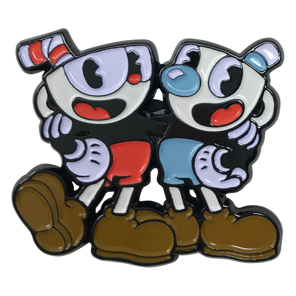 
                  
                    CUPHEAD カップヘッド Cuphead and Mugman Limited Edition Pin Badge 公式 オフィシャル
                  
                