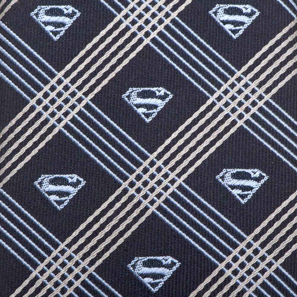 
                  
                    SUPERMAN スーパーマン - Shield Navy Plaid Tie / ネクタイ / メンズ
                  
                