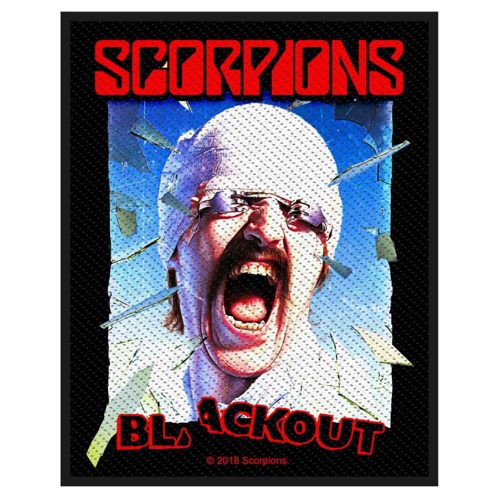 SCORPIONS スコーピオンズ - Blackout / ワッペン 【公式 / オフィシャル】