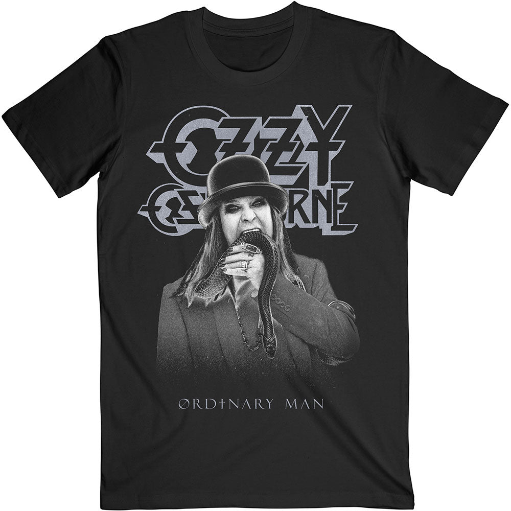 OZZY OSBOURNE オジーオズボーン (ソロ 45周年 ) - ORDINARY MAN SNAKE RYOGRAPH / Tシャツ / メンズ 【公式 / オフィシャル】