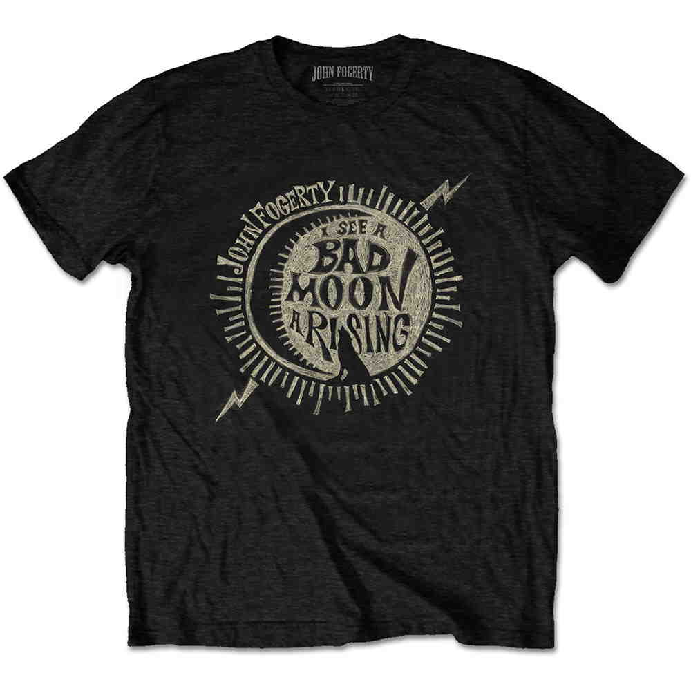 CCR シーシーアール JOHN FOGERTY : BAD MOON WOLF Tシャツ メンズ 公式 オフィシャル