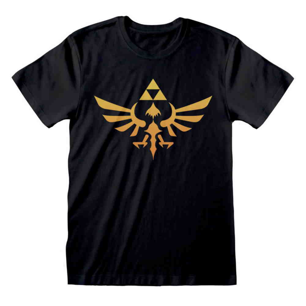 THE LEGEND OF ZELDA ゼルダの伝説 - Hyrule Logo / Tシャツ / メンズ 【公式 / オフィシャル】