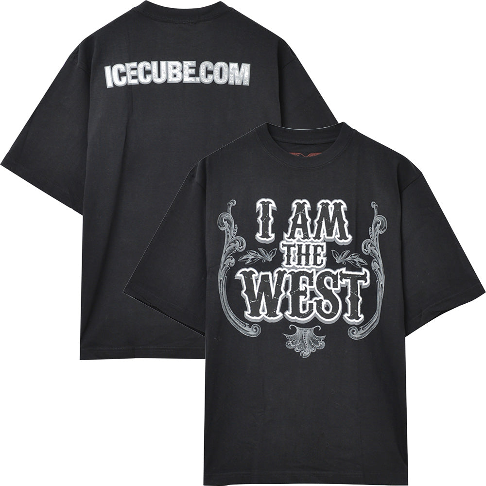 ICE CUBE アイスキューブ (生誕 55周年 ) - I AM THE WEST / バックプリントあり / Tシャツ / メンズ 【公式 / オフィシャル】