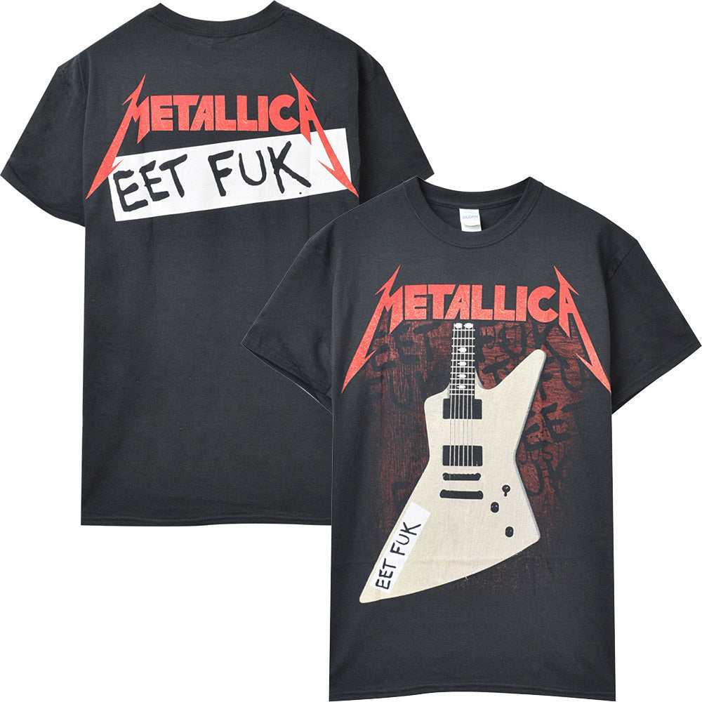 METALLICA メタリカ - Eet Fuk / バックプリントあり / Tシャツ / メンズ 【公式 / オフィシャル】