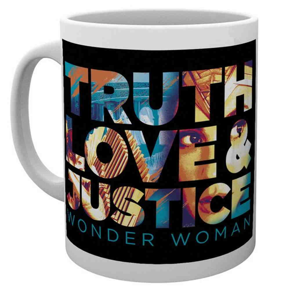 WONDER WOMAN ワンダーウーマン - 1984 / Truth, Love & Justice / マグカップ 【公式 / オフィシャル】