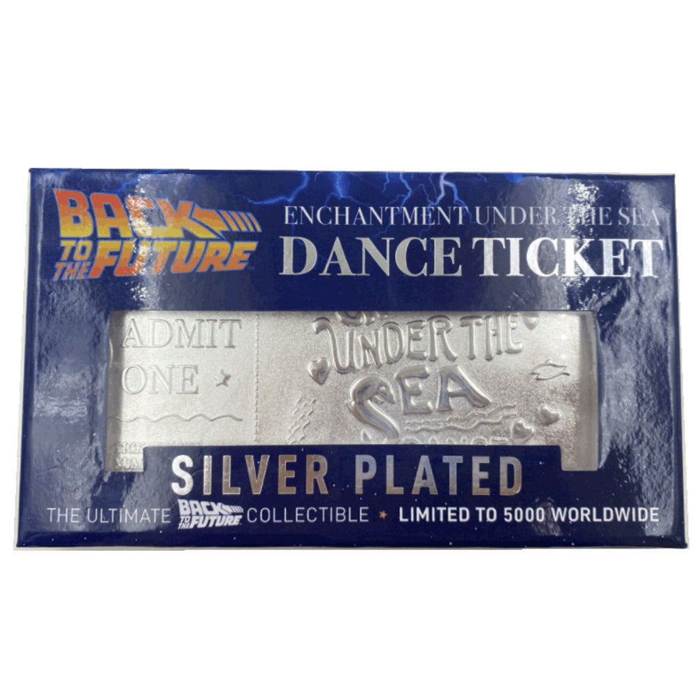 
                  
                    BACK TO THE FUTURE バックトゥザフューチャー (「BTTF2」 35周年 ) Silver Plated Ticket 
                  
                