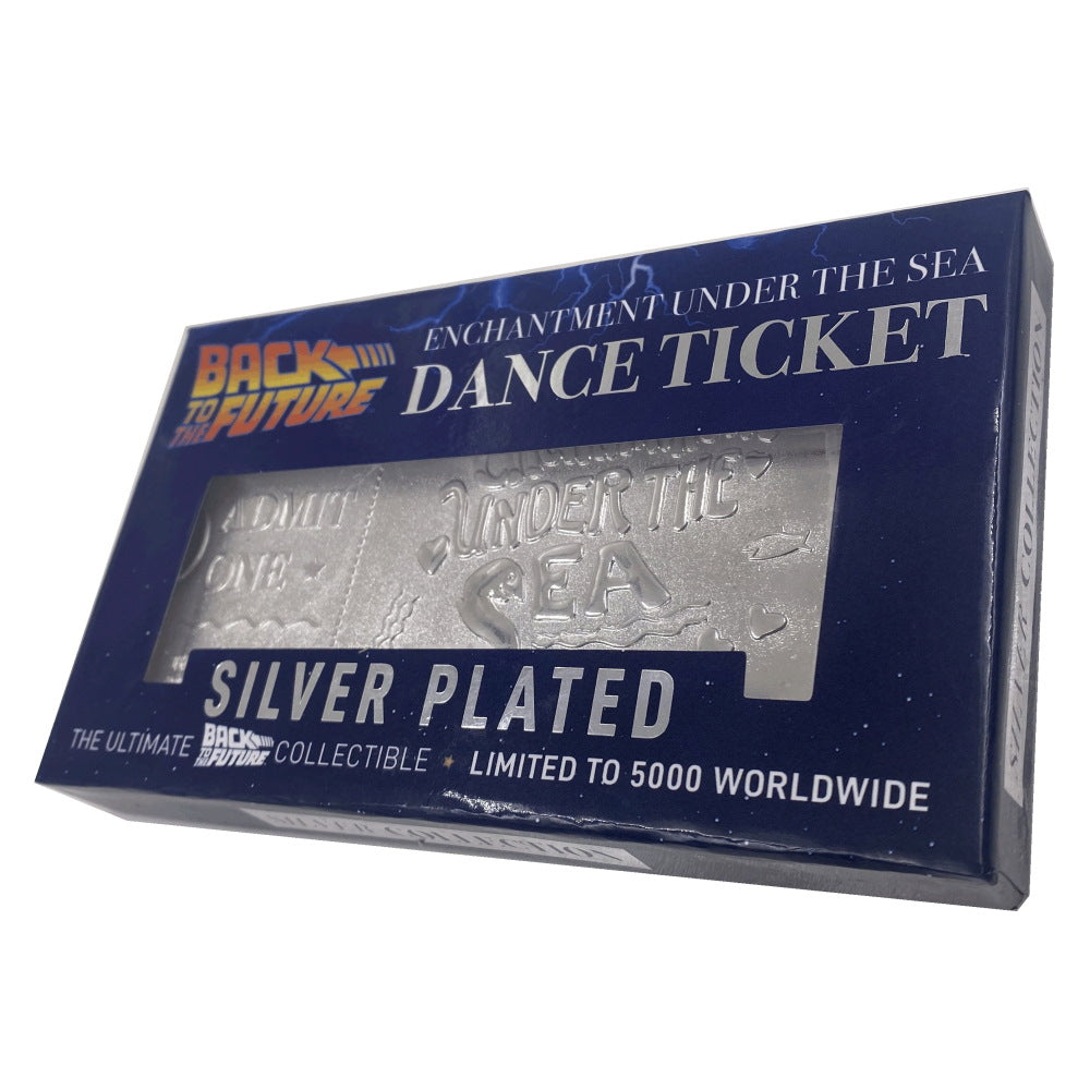 
                  
                    BACK TO THE FUTURE バックトゥザフューチャー (「BTTF2」 35周年 ) Silver Plated Ticket 
                  
                