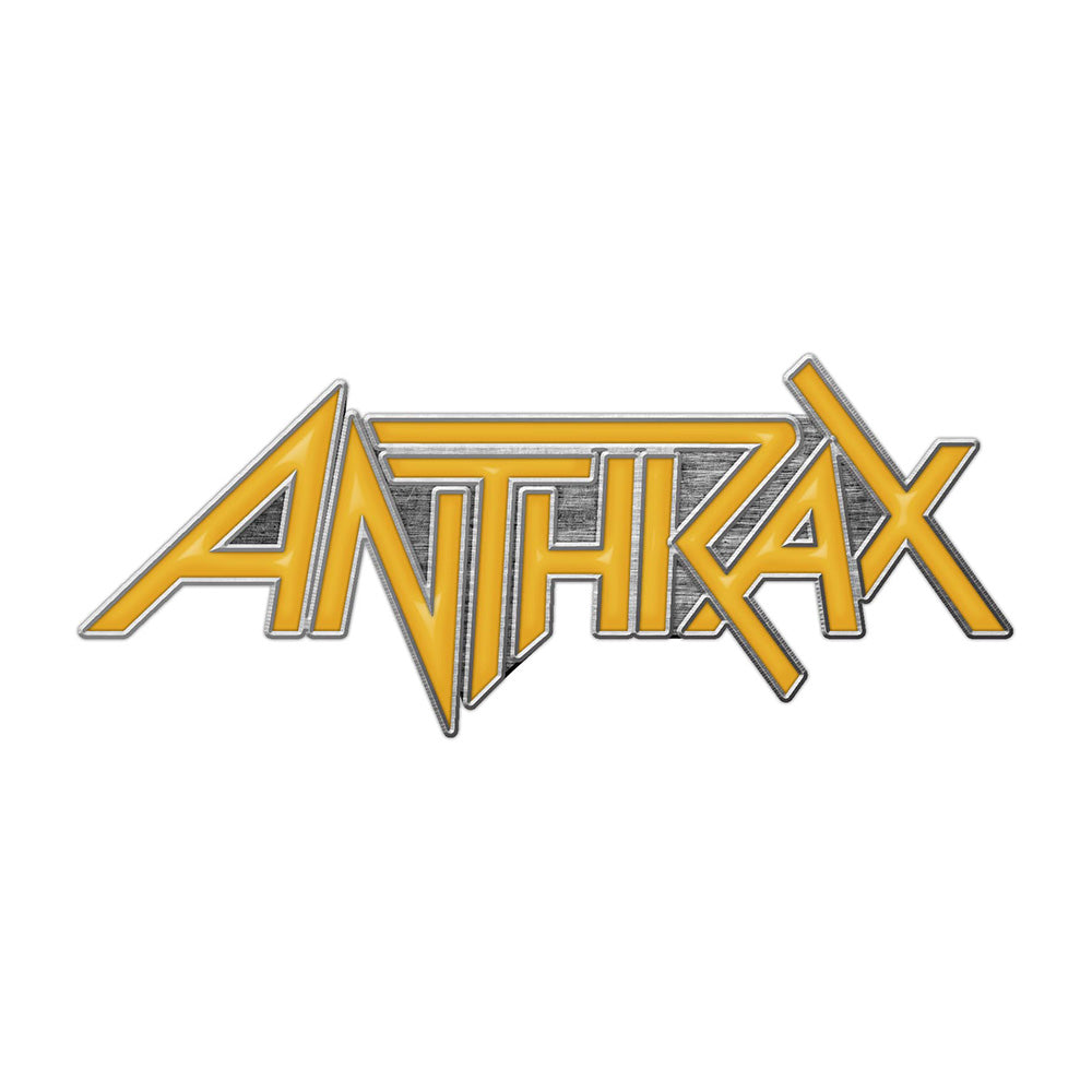 ANTHRAX アンスラックス Logo Metal Pin Badge バッジ 公式 オフィシャル