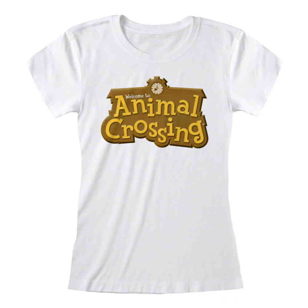 ANIMAL CROSSING どうぶつの森 - 3D Logo / Tシャツ / レディース 公式 オフィシャル