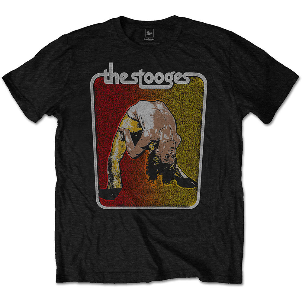 IGGY POP & THE STOOGES イギーポップ (デビュー 55周年 ) - Iggy Bent Double / Tシャツ / メンズ 【公式 / オフィシャル】