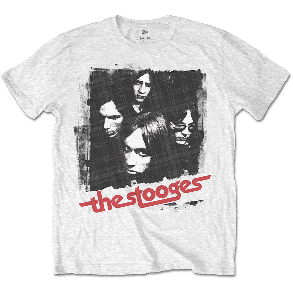 IGGY POP & THE STOOGES イギーポップ (デビュー 55周年 ) - Four Faces / Tシャツ / メンズ 【公式 / オフィシャル】