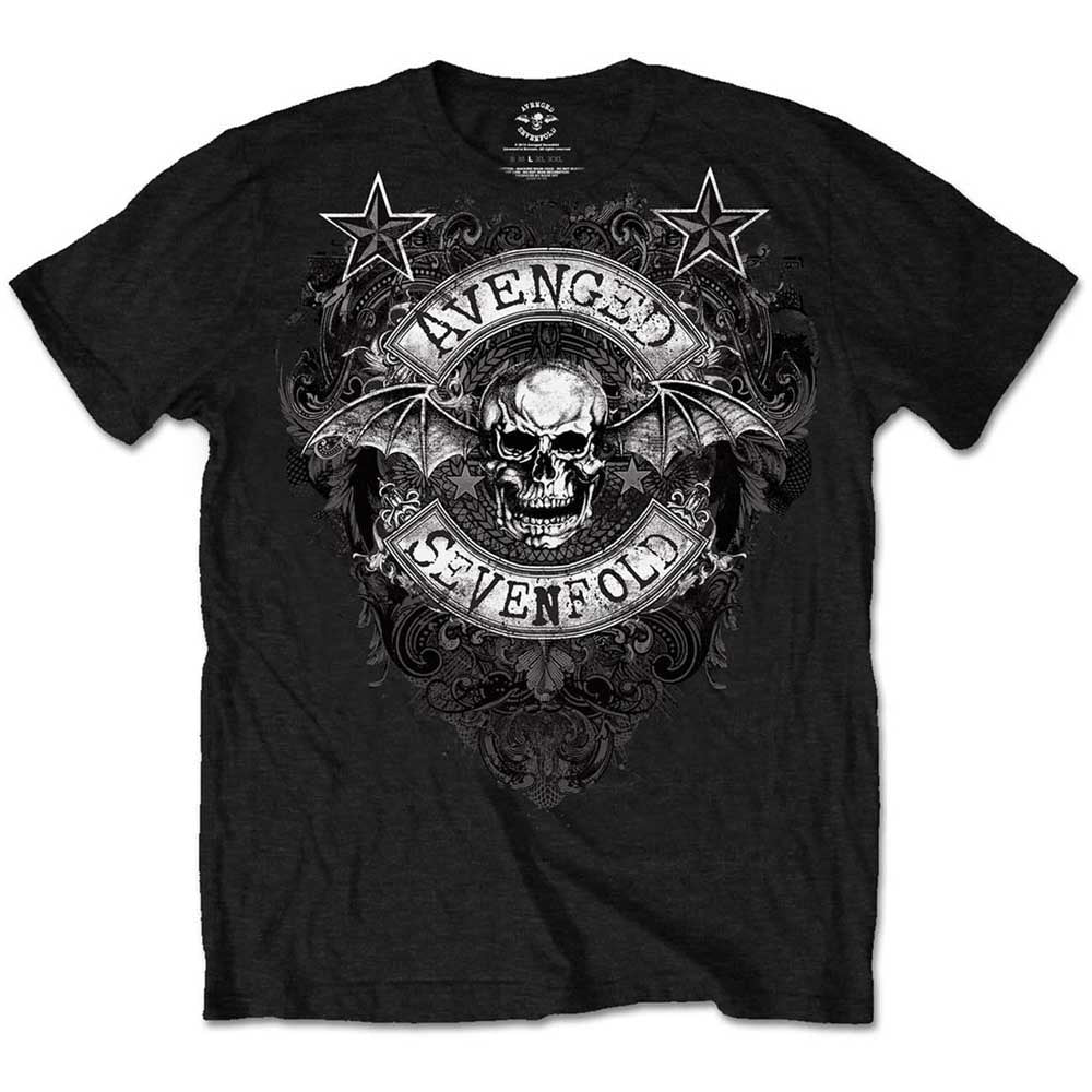 AVENGED SEVENFOLD アヴェンジドセヴンフォールド Stars Flourish Tシャツ メンズ 公式 オフィシャル