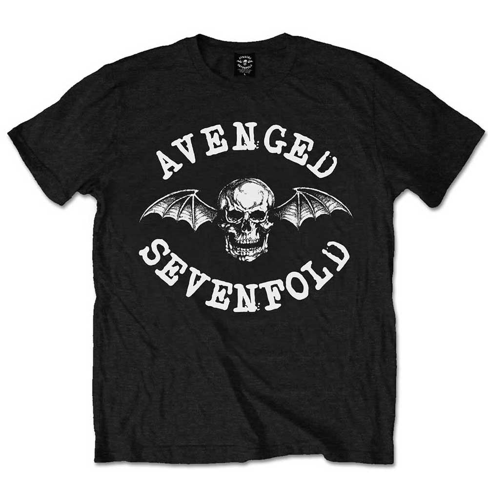 AVENGED SEVENFOLD アヴェンジドセヴンフォールド Classic Death Bat Tシャツ メンズ 公式 オフィシャル