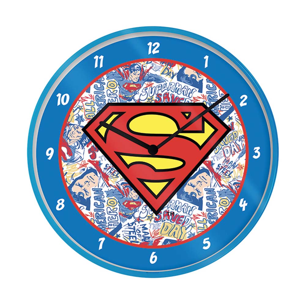 SUPERMAN スーパーマン - Logo / 時計 【公式 / オフィシャル】