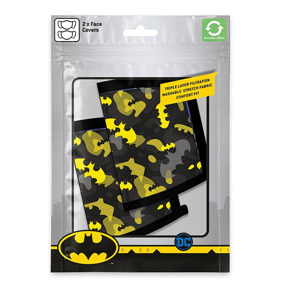 
                  
                    BATMAN バットマン Camo Yellow 2枚セット ファッション・マスク 公式 オフィシャル
                  
                