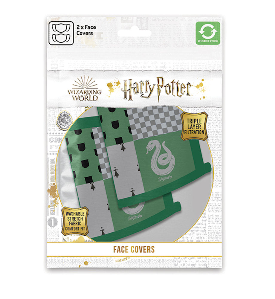 
                  
                    HARRY POTTER ハリーポッター - Slytherin 2枚セット / ファッション・マスク 【公式 / オフィシャル】
                  
                