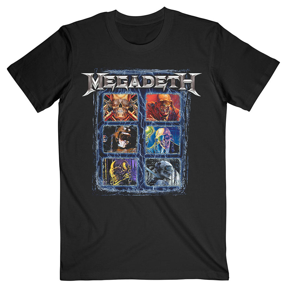 MEGADETH メガデス - Vic Head Grid / Tシャツ / メンズ 【公式 / オフィシャル】