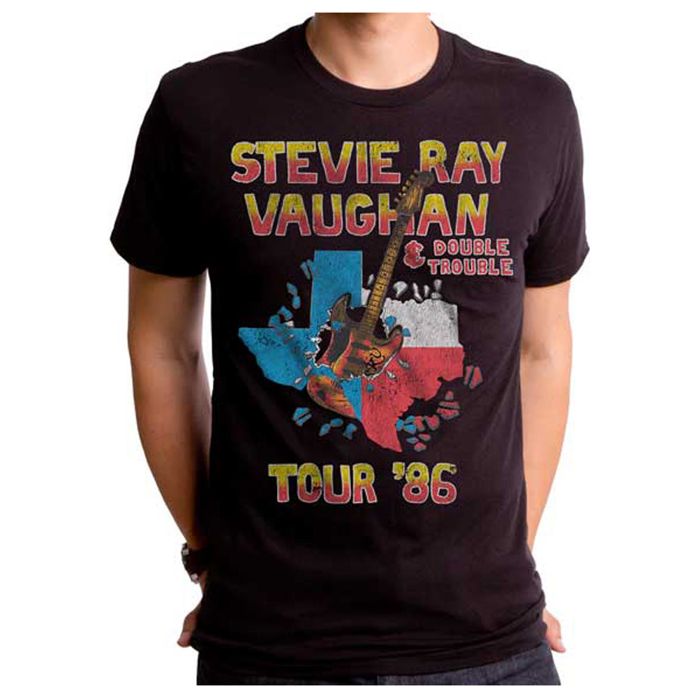 STEVIE RAY VAUGHAN スティーヴィーレイヴォーン - TOUR 86 / Tシャツ / メンズ 【公式 / オフィシャル】