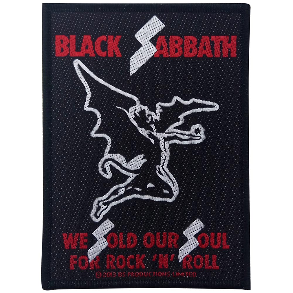 BLACK SABBATH ブラックサバス SOLD OUR SOULS ワッペン 公式 オフィシャル