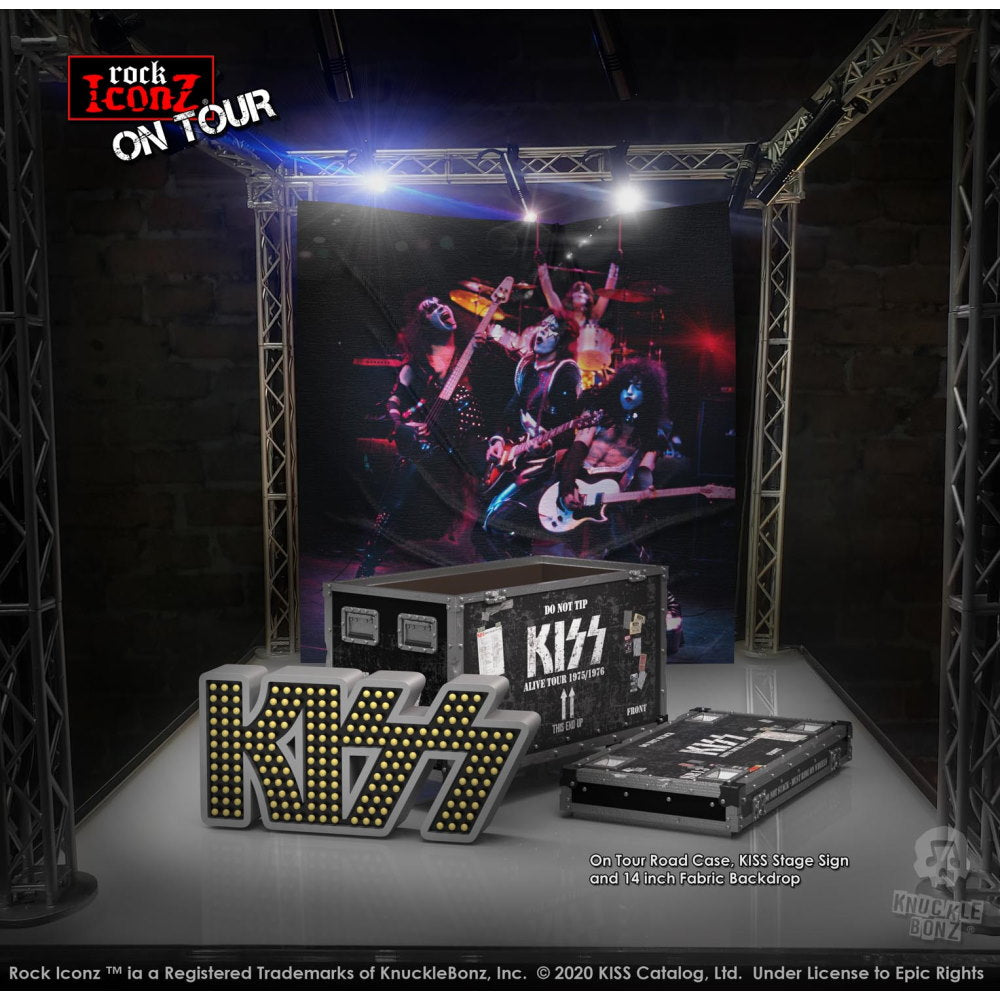 KISS キッス (デビュー 50周年 ) - Alive! Road Case On Tour Collectible / 世界限定3000セット / インテリア置物 【公式 / オフィシャル】