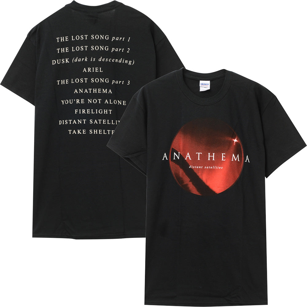 ANATHEMA アナセマ Distant Satellites Tracks バックプリントあり Tシャツ メンズ 公式 オフィシャル