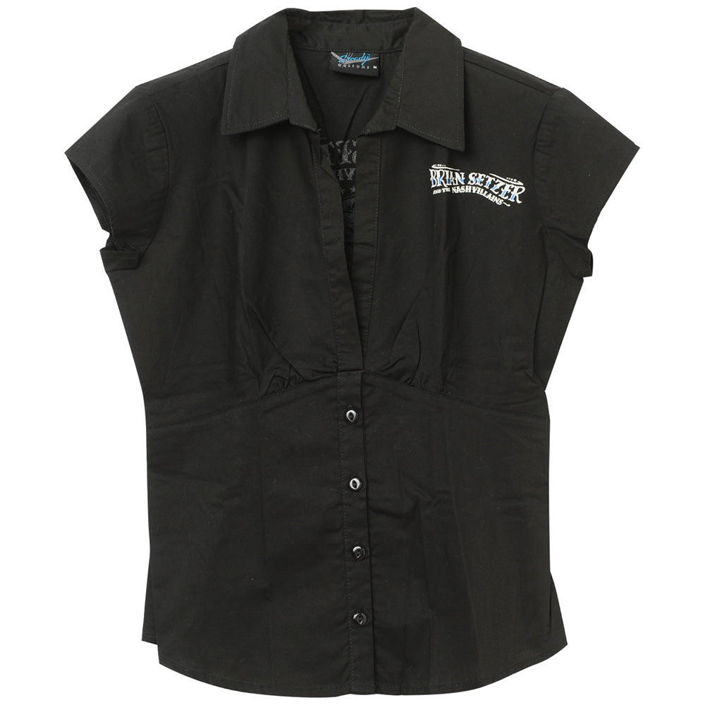 
                  
                    ツアー会場限定商品 BRIAN SETZER ブライアンセッツァー - Girls Western Shirt （超レア） / 襟付きシャツ / レディース 【公式 / オフィシャル】
                  
                