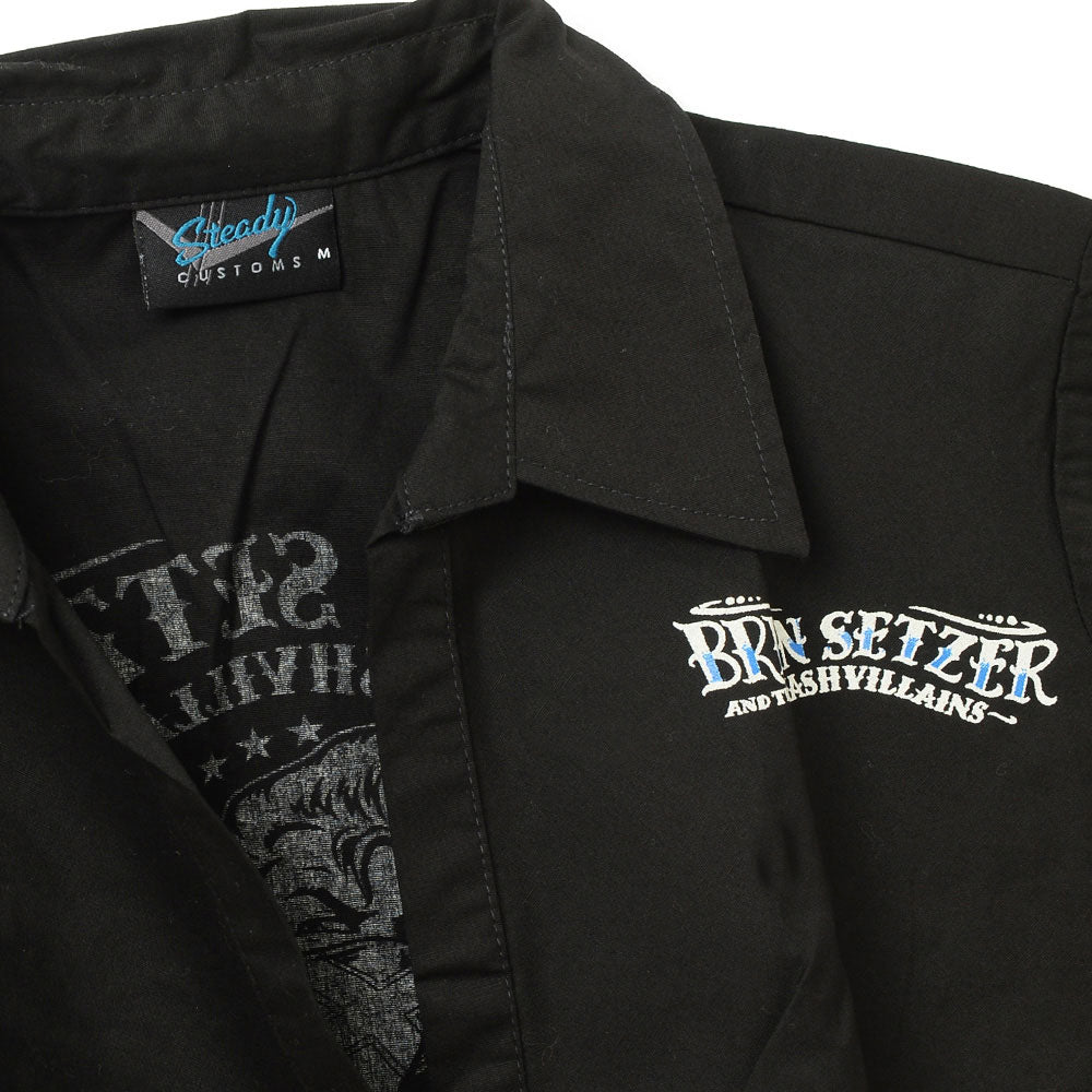 
                  
                    ツアー会場限定商品 BRIAN SETZER ブライアンセッツァー - Girls Western Shirt （超レア） / 襟付きシャツ / レディース 【公式 / オフィシャル】
                  
                