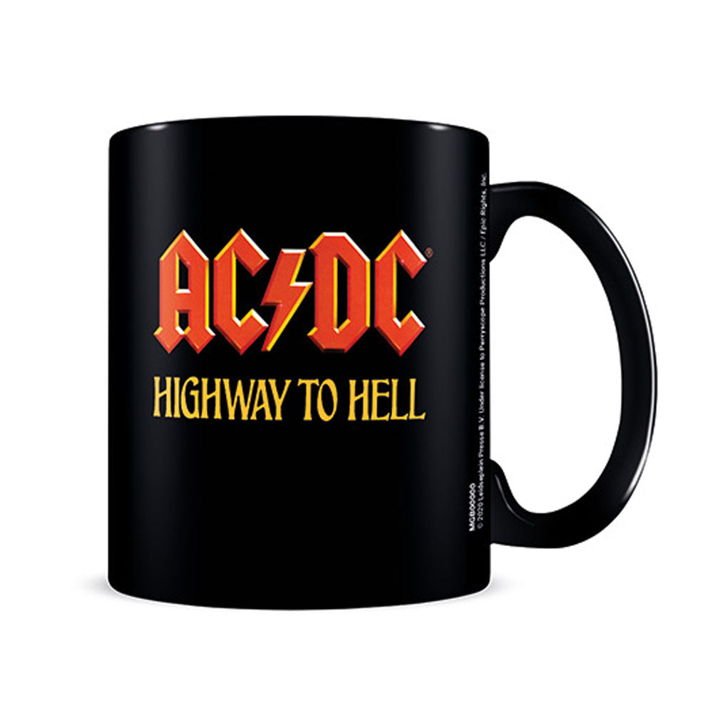 AC/DC エーシーディーシー Highway To Hell Black マグカップ 公式 オフィシャル