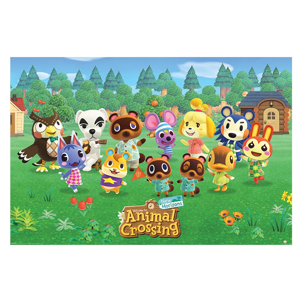 
                  
                    ANIMAL CROSSING どうぶつの森 Lineup ポスター 公式 オフィシャル
                  
                