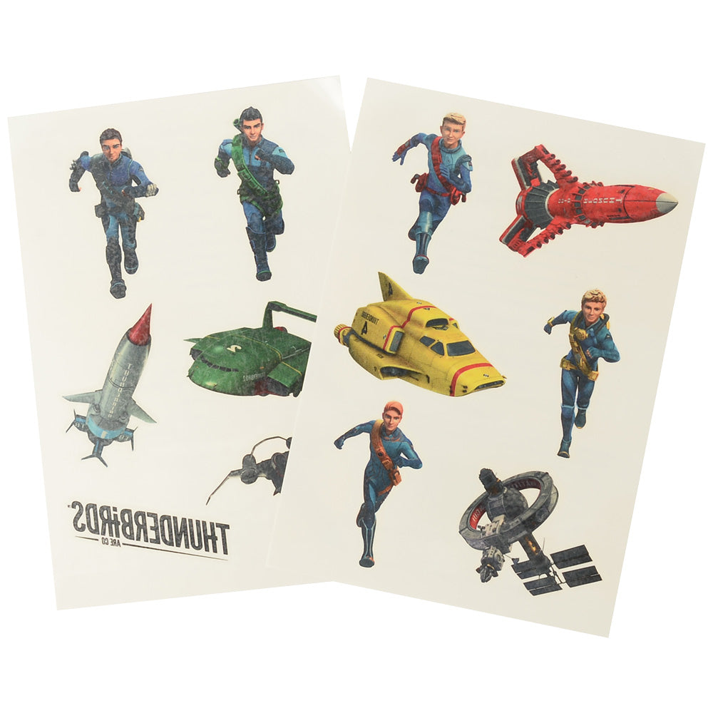 THUNDERBIRDS ARE GO サンダーバード - Mix Tattoo Pack / タトゥーシール 【公式 / オフィシャル】