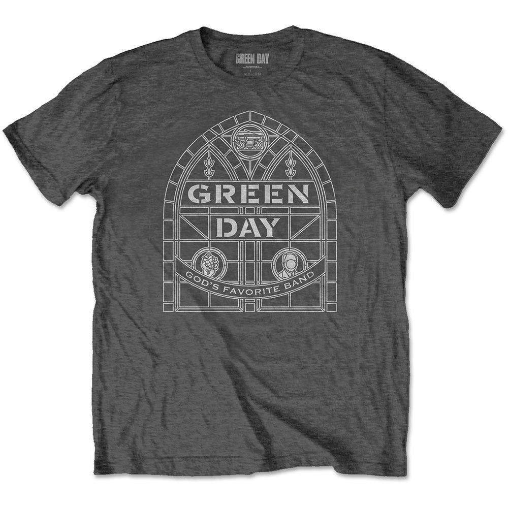 GREEN DAY グリーンデイ (2025年 2月 来日 ) - Stained Glass Arch / Tシャツ / メンズ 【公式 / オフィシャル】