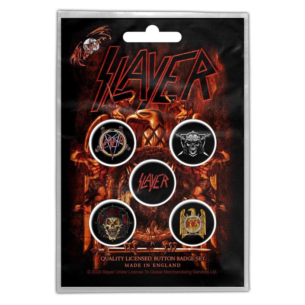 SLAYER - Eagle / バッジ5個セット