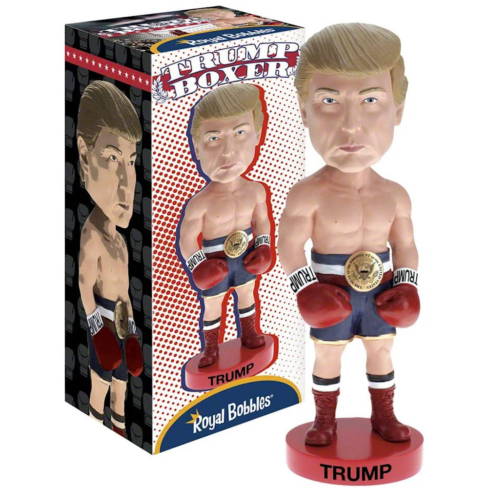 DONALD TRUMP ドナルド・トランプ - Boxer Bobblehead / フィギュア・人形 【公式 / オフィシャル】