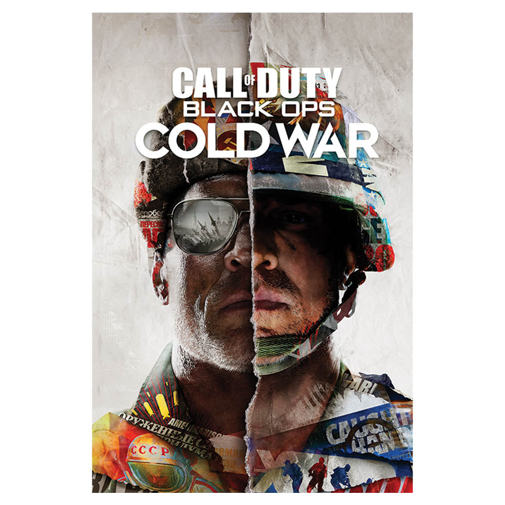 CALL OF DUTY コールオブデューティ (10月 新作発売 ) - Black Ops Cold War / Split / ポスター 【公式 / オフィシャル】