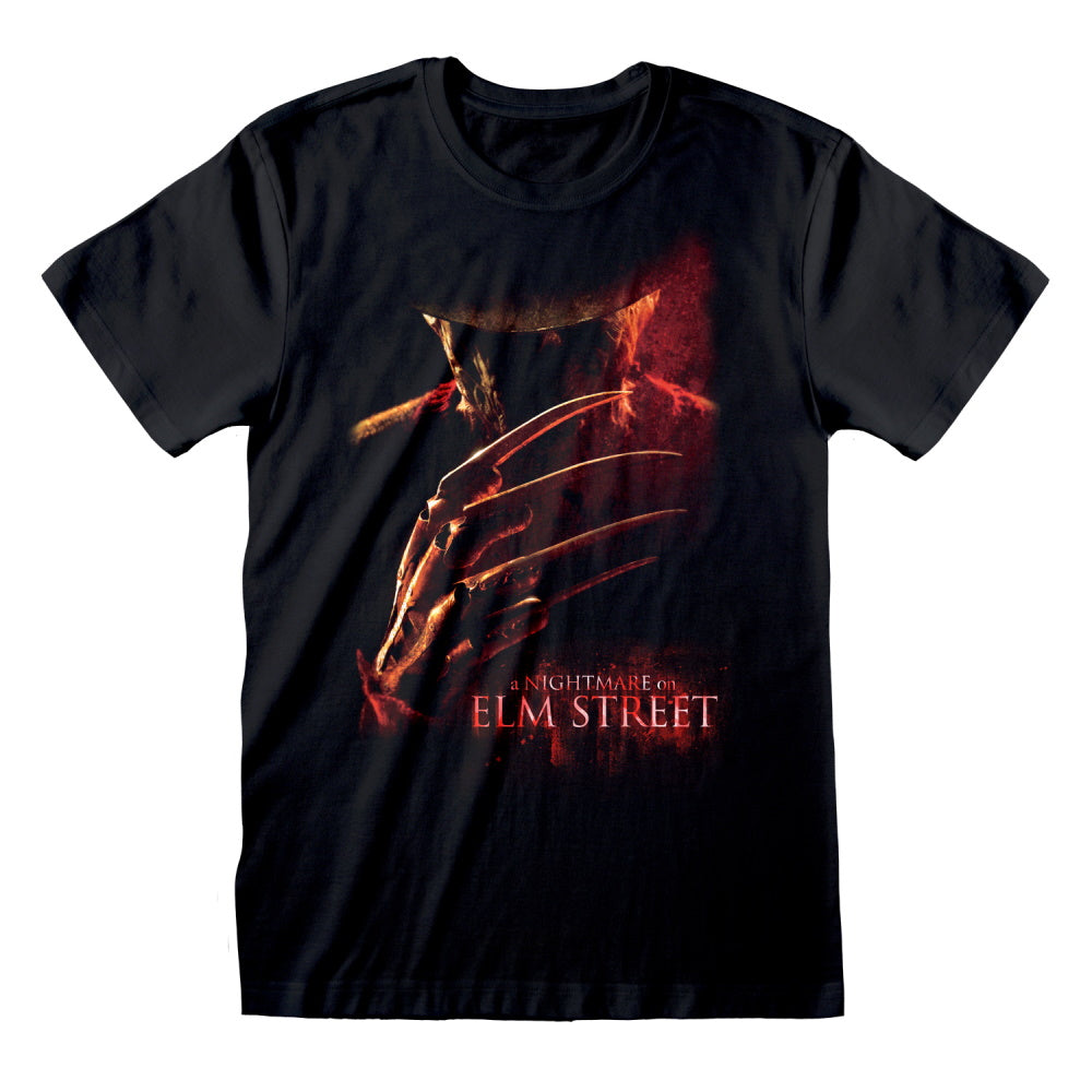 A NIGHTMARE ON ELM STREET エルム街の悪夢 Poster Tシャツ メンズ 公式 オフィシャル